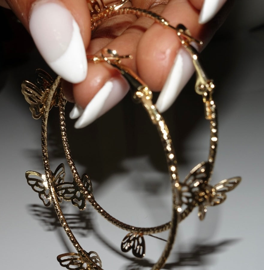 Butterfly Hoops