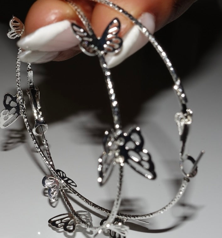 Butterfly Hoops